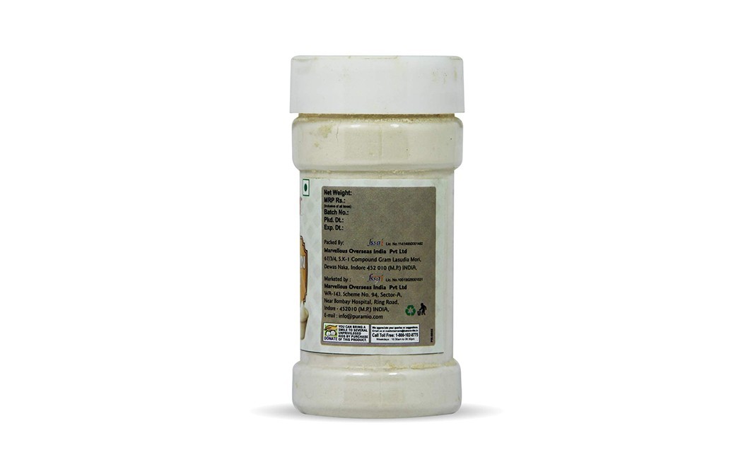 Puramio White Onion Powder    Plastic Bottle  100 grams